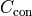 C_\mathrm{con}