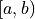 [a, b)